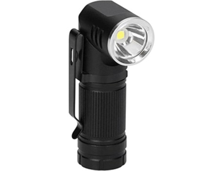 LINTERNA LED RECARGABLE CABEZAL OSCILANTE 9W