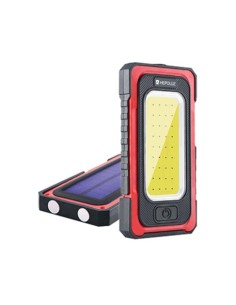 LINTERNA LED SOLAR RECARGABLE 13W HEPOLUZ