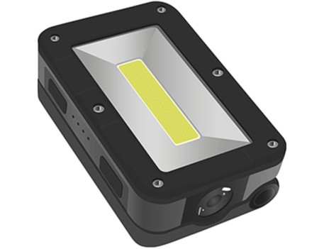 LINTERNA PROYECTOR RECARGABLE COB 5W+3W