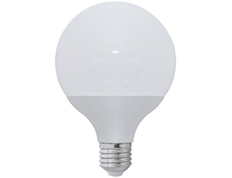 LÁMPARA GLOBO LED 95MM E27 16W 6000K HEPOLUZ