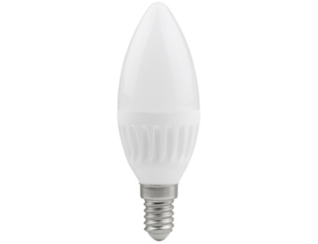 LÁMPARA VELA LED E14 10W 6000K HEPOLUZ