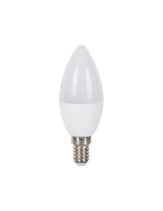 LÁMPARA VELA LED E14 8W 6000K HEPOLUZ