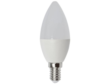 LÁMPARA VELA SMD LED E14 5W 6000K HEPOLUZ