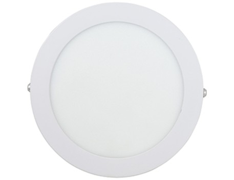 PANEL LED REDONDO 18W 6000K SUPERFICIE HEPOLUZ