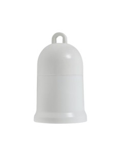 PORTALÁMPARAS E27 R/N BAQUELITA BLANCO HEPOLUZ