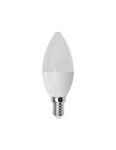 LÁMPARA VELA LED E14 8W 3000K HEPOLUZ