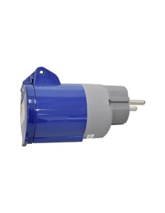 ADAPTADOR SCHUKO A CETAC 16A HEPOLUZ
