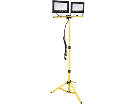 PROYECTOR LED TRIPODE 3M 2X100W 6000K HEPOLUZ