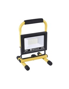 PROYECTOR LED CON SOPORTE 50W 6000K HEPOLUZ