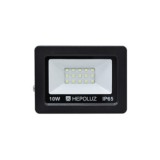 PROYECTOR LED SMD 10W 6000K NEGRO HEPOLUZ