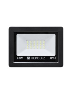 PROYECTOR LED SMD 20W 6000K NEGRO HEPOLUZ