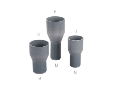 REDUCCIÓN CONCÉNTRICA PVC H-M 50-40MM EVACUACIÓN