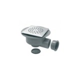 CALDERETA SIFÓNICA REJILLA INOX 100X100 SALIDA 40/50