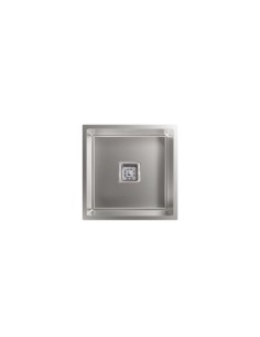 FREGADERO 1 SENO BAJO ENCIMERA 44X44CM INOX