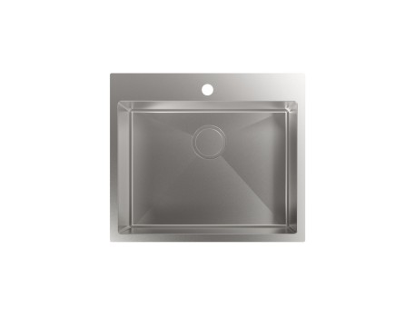 FREGADERO 1 SENO SOBRE ENCIMERA 54X40CM INOX