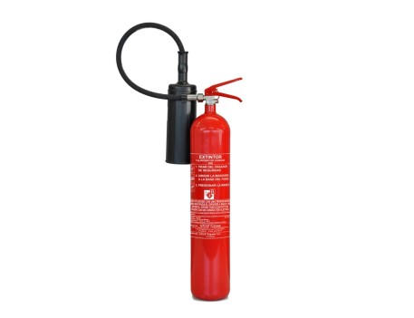 EXTINTOR CO2 5KG EFICACIA 89B CONTRAINCENDIOS