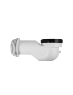 MANGUITO ACODADO PARA WC SALIDA DUAL 110MM