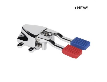 GRIFO PEDAL DOBLE AGUA FRÍA/CALIENTE CROMADO