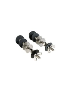 JUEGO TORNILLOS FIJACIÓN CISTERNA-INODORO INOX