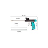 PISTOLA DOSIFICADORA ESPUMA POLIURETANO WOLFCRAFT