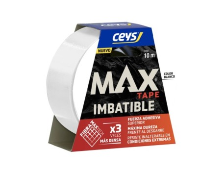 CINTA ADHESIVA MAX BLANCA 10M X 48MM CEYS