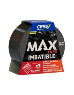 CINTA ADHESIVA MAX NEGRA 10M X 48MM CEYS