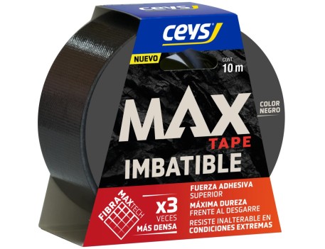 CINTA ADHESIVA MAX NEGRA 10M X 48MM CEYS