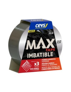 CINTA AMERICANA CEYS MAX PLATA 10M X 48MM