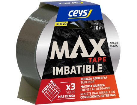 CINTA AMERICANA CEYS MAX PLATA 10M X 48MM