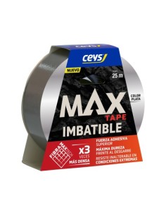 CINTA AMERICANA CEYS MAX PLATA 25M X 48MM