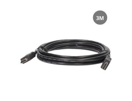 CABLE HDMI 1.4 ALTA VELOCIDAD NEGRO 3 METROS