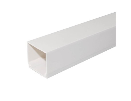 CANALETA ELÉCTRICA BLANCA 2M 100X60MM TORNILLO
