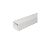 CANALETA ELÉCTRICA BLANCA 2M 100X60MM TORNILLO