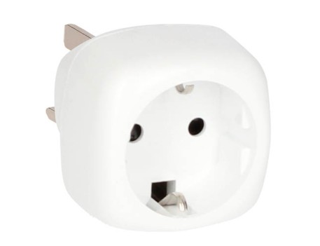 ADAPTADOR INGLÉS A EUROPEO 4.8MM GARSACO