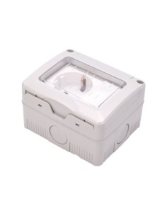 CONMUTADOR + BASE SCHUKO 16A IP55 ESTANCO