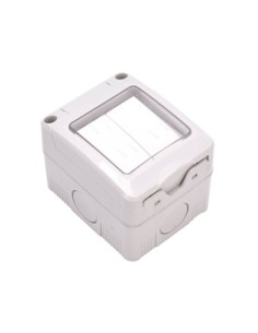 DOBLE CONMUTADOR ESTANCO 16A IP55 SUPERFICIE