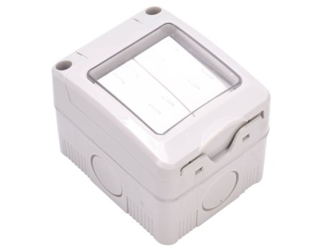 DOBLE CONMUTADOR ESTANCO 16A IP55 SUPERFICIE