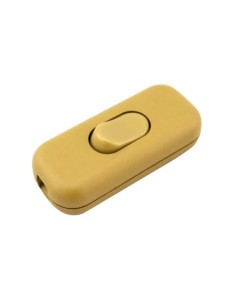 INTERRUPTOR DE PASO 6A DORADO GARSACO