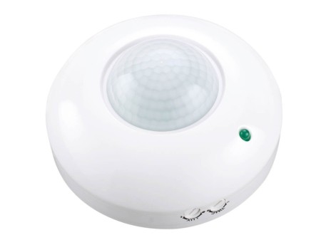 DETECTOR MOVIMIENTO SUPERFICIE TECHO 360º 230V