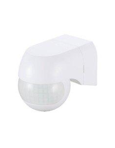 DETECTOR MOVIMIENTO LUZ BLANCO 180º