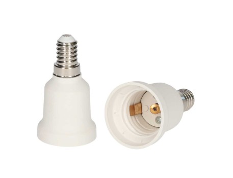 ADAPTADOR CASQUILLO E14 A E27