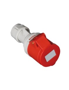 BASE AÉREA CETAC 4P 3P+T 16A IP44 ROJA