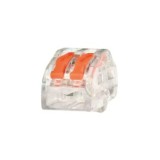CONECTORES EMPALME 2 TOMAS 0.75-2.5MM² BOLSA 5UD