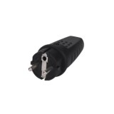 CLAVIJA BIPOLAR IMPERMEABLE GOMA 4.8MM NEGRO
