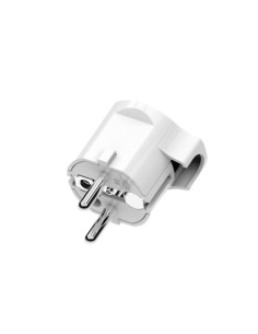 CLAVIJA ENCHUFE ULTRAFINA 4.8MM BLANCO