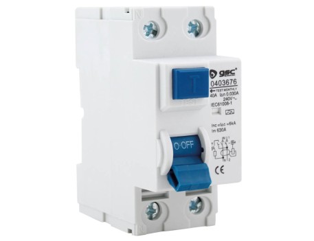 INTERRUPTOR DIFERENCIAL 2P 40A CLASE A