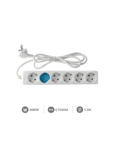 BASE MÚLTIPLE ESTANCA 6 TOMAS 1.5M BLANCA GARSACO