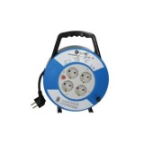 ENROLLACABLES CON ASA 4 TOMAS 15M CABLE 3X1.5MM