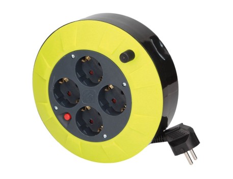 ALARGADOR PROFESIONAL 4 TOMAS 5M CABLE 3X1.5MM