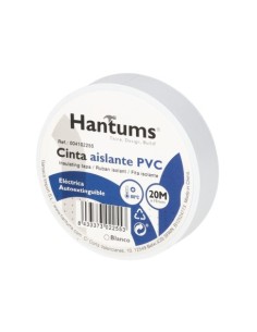 CINTA AISLANTE ELÉCTRICA PVC 20M BLANCA GARSACO